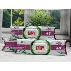 Волога серветка для підлоги FAIRY Лілія 50 шт
